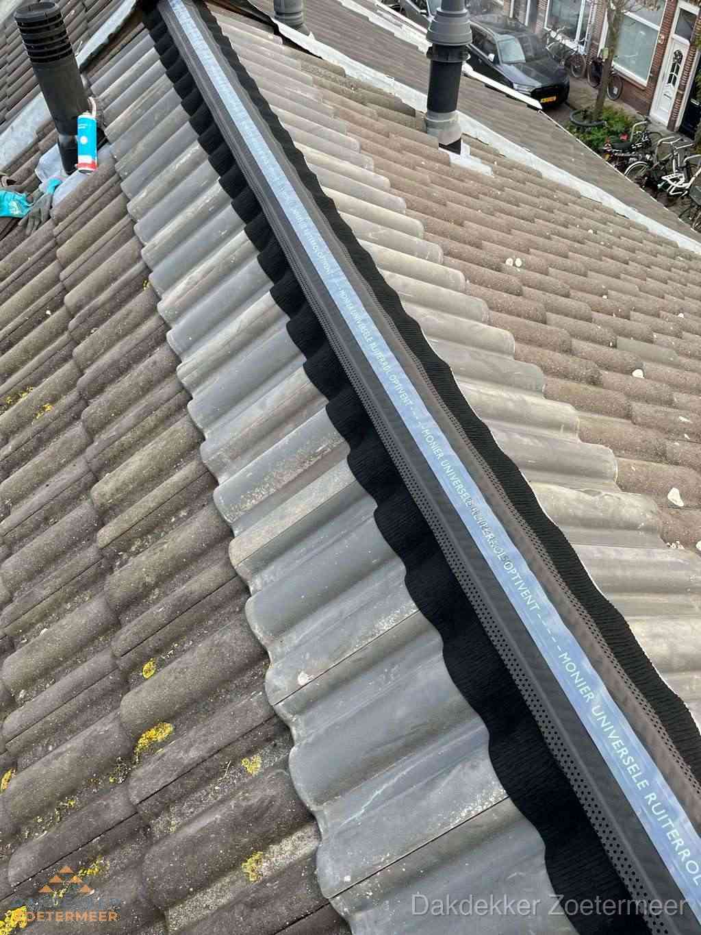 Dakrenovatie plat dak met bitumen dakbedekking in Zoetermeer