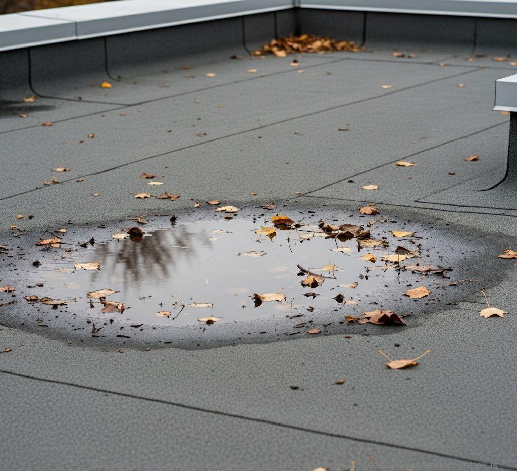 Daklekkage In Herfst Zoetermeer