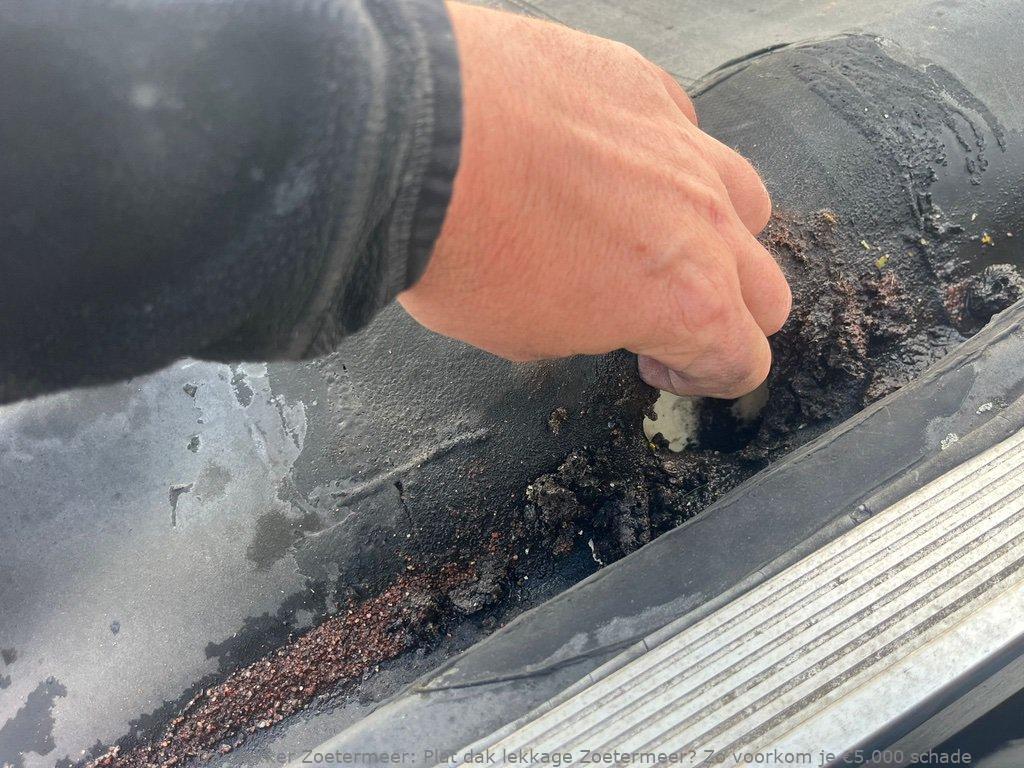 Lekkage Plat Dak Zoetermeer 1